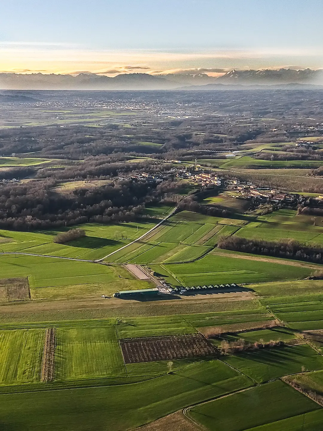 Aviosuperficie Astigiana vista dall'alto